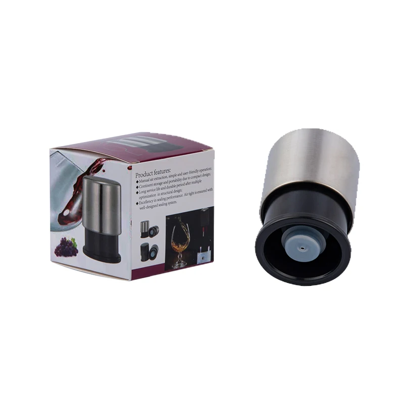 Best Price Factory Wholesale Wine Vacuum Stopper Red Wine Stoppers with Logo