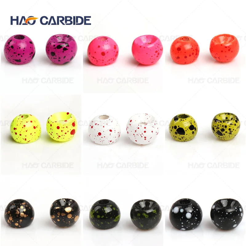 Low Price Fly tying Beads Countersunk Tungsten Beads Fly Fishing With Caddis Pupa