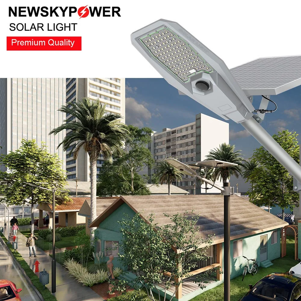 Good Price MJ Solar Street Light With Motion Sensor Split Solar Panel Led 200 300W 400W 600W Outdoor Garden Street Lamp For Sale