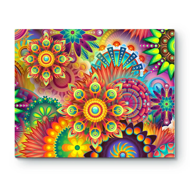 wall art Custom sublimation metal wall art tibetan thangka metal print