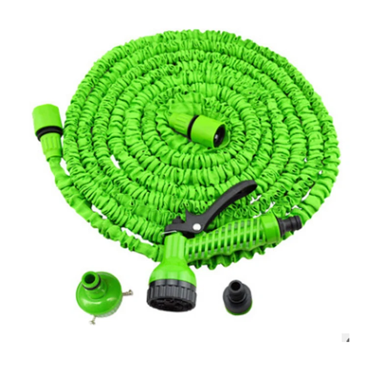 Flexible soft garden water hose for car garden high Pressure with Brass Connector Spray Nozzle water hose