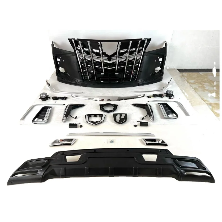 High quality car bumpers tuning for Alphard design bodykit body kit accessories for Toyota Innova 2012