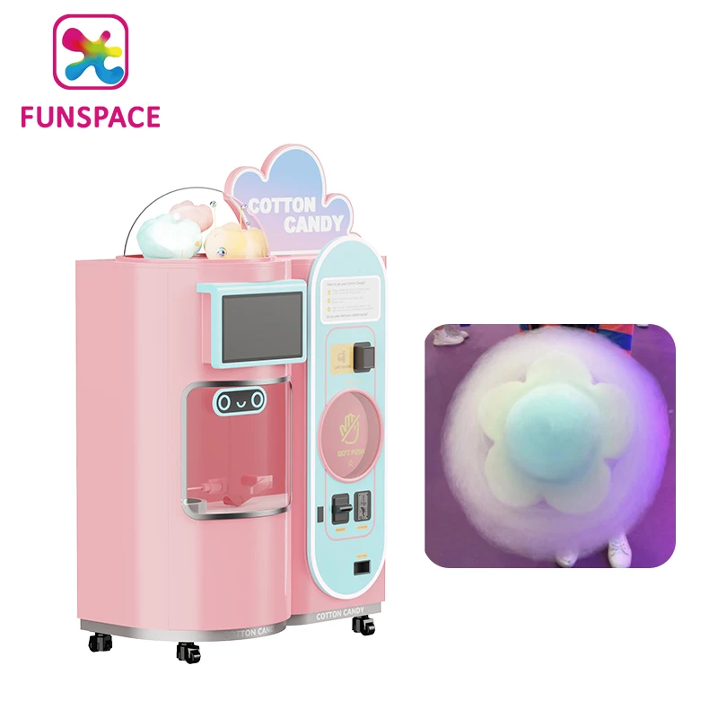 Китайский поставщик изготовленный по индивидуальному заказу торговый автомат с 6 сахаром полностью автоматический коммерческий Зефир