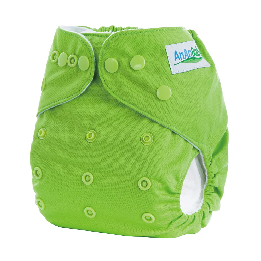 Low MOQ reusable adjustable and washable cloth diaper for baby