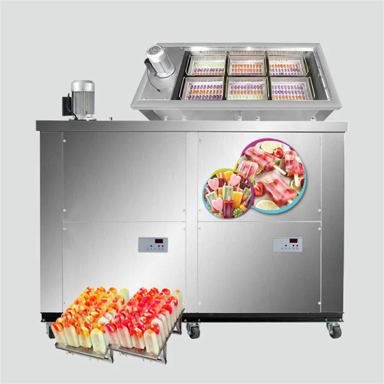 Free shipping to Africa tax included by sea 6 molds ice lolly machine/popscile machine/ice lolly popsicle maker