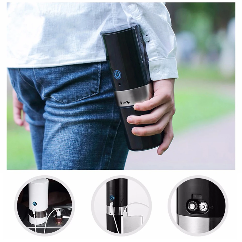 Factory whole espresso coffee maker usb rechargeable coffee capsule machine