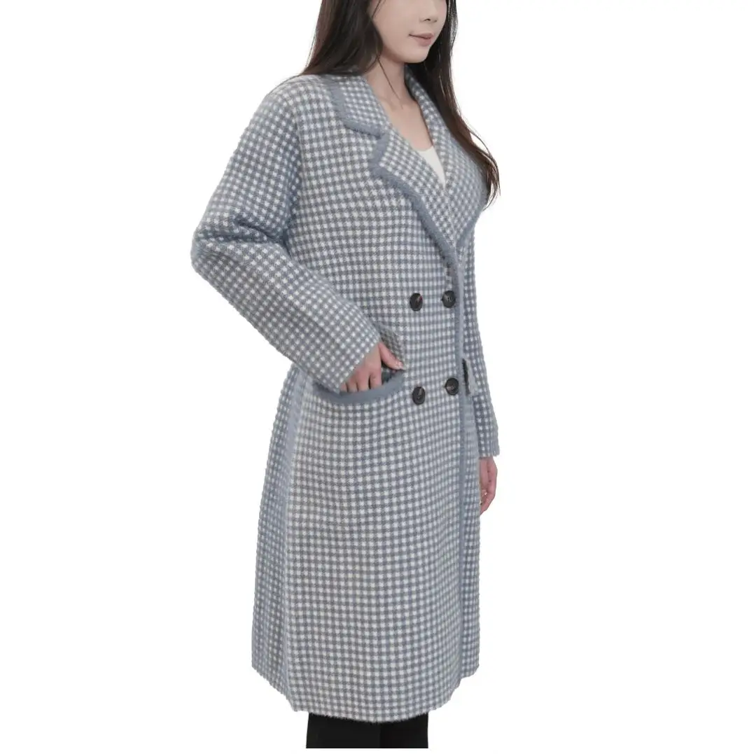 Thickened Mink Velvet 2024 New Fashion Spring And Autumn Thick Short Section Tweed Female Jacket