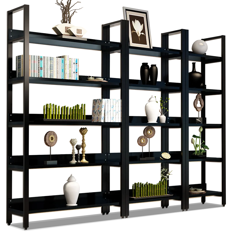 Bookshelf Wooden Book Cabinet Design Wooden Bookcase Open Bookshelf Home Living Room Storage Book Shelves Cabinet