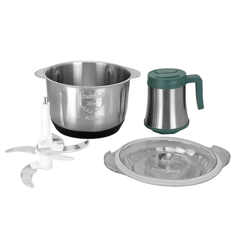 5L household kitchen meat grinder stainless steel chopper blender 5L 1000w multi garlic vegetable food processors meat mincer