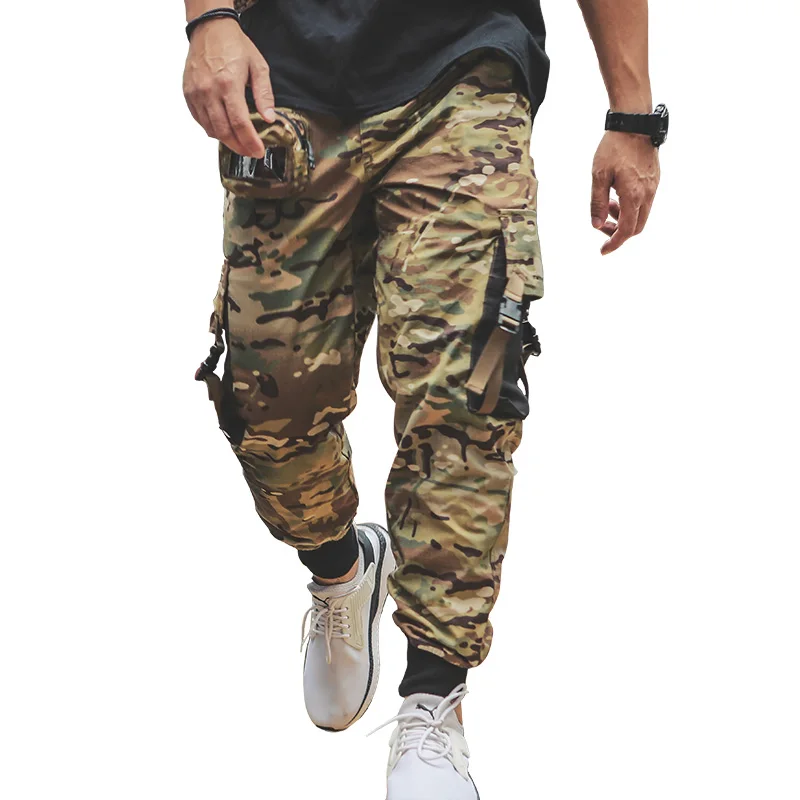 Emersongear New Style Nylon Outdoor Sport Cargo Pants Camouflage Tactical Jogger pants Trousers For Men