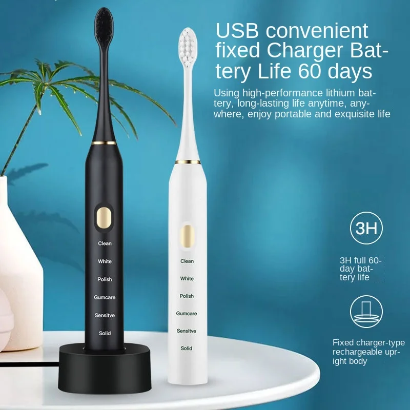 New Factory Sale Various Widely Used Ultrasonic Silicon Electr Electric Toothbrush Oral