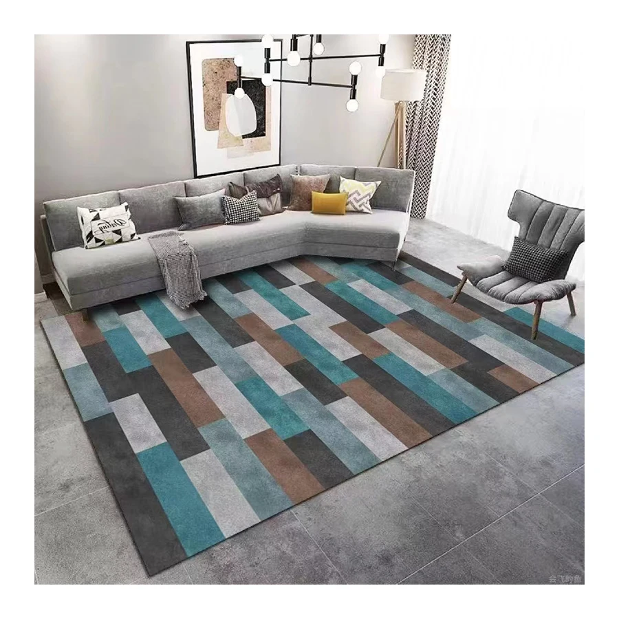 Hot Selling 3D Printed Digital Polyester Cheap Price Rolls of Carpet