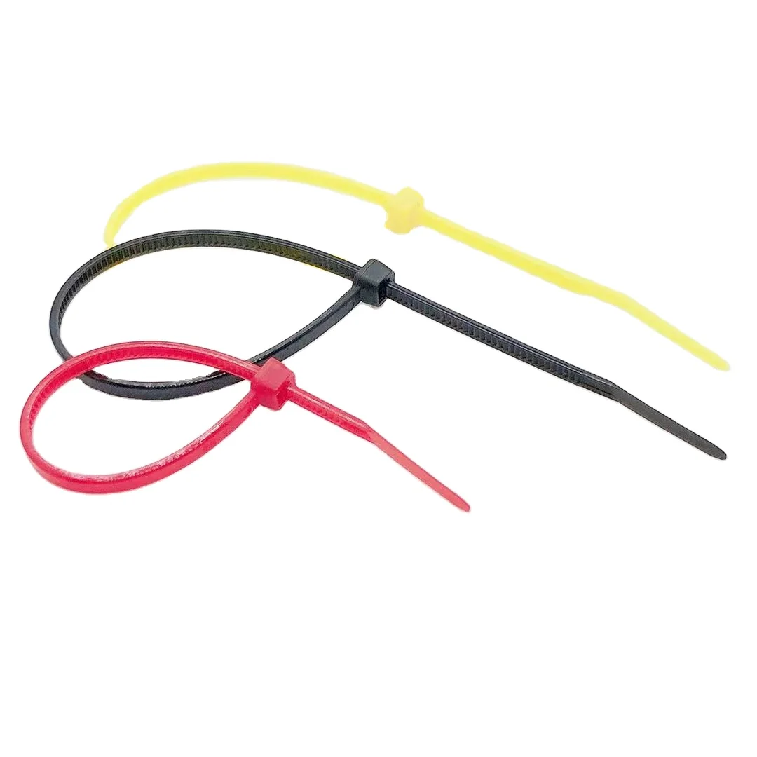 Colorful customized size plastic cable tie
