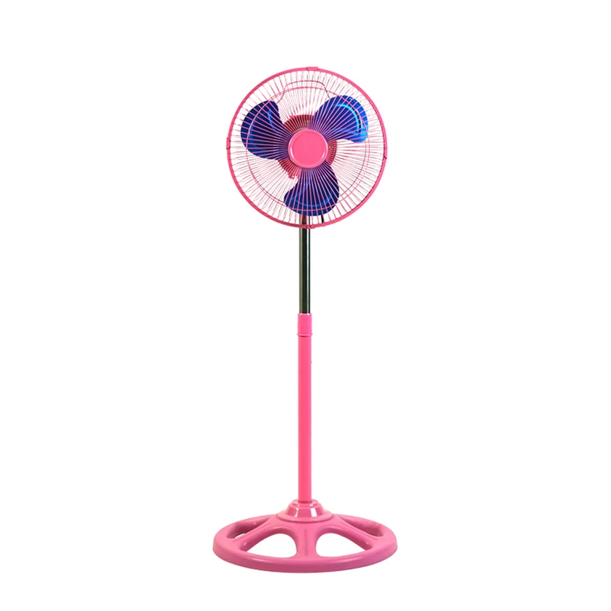 China Manufacturer Electric Stand Fan 12 16 18 Inch 220V Cooper Motor Stand Fan Electric 16 Inch