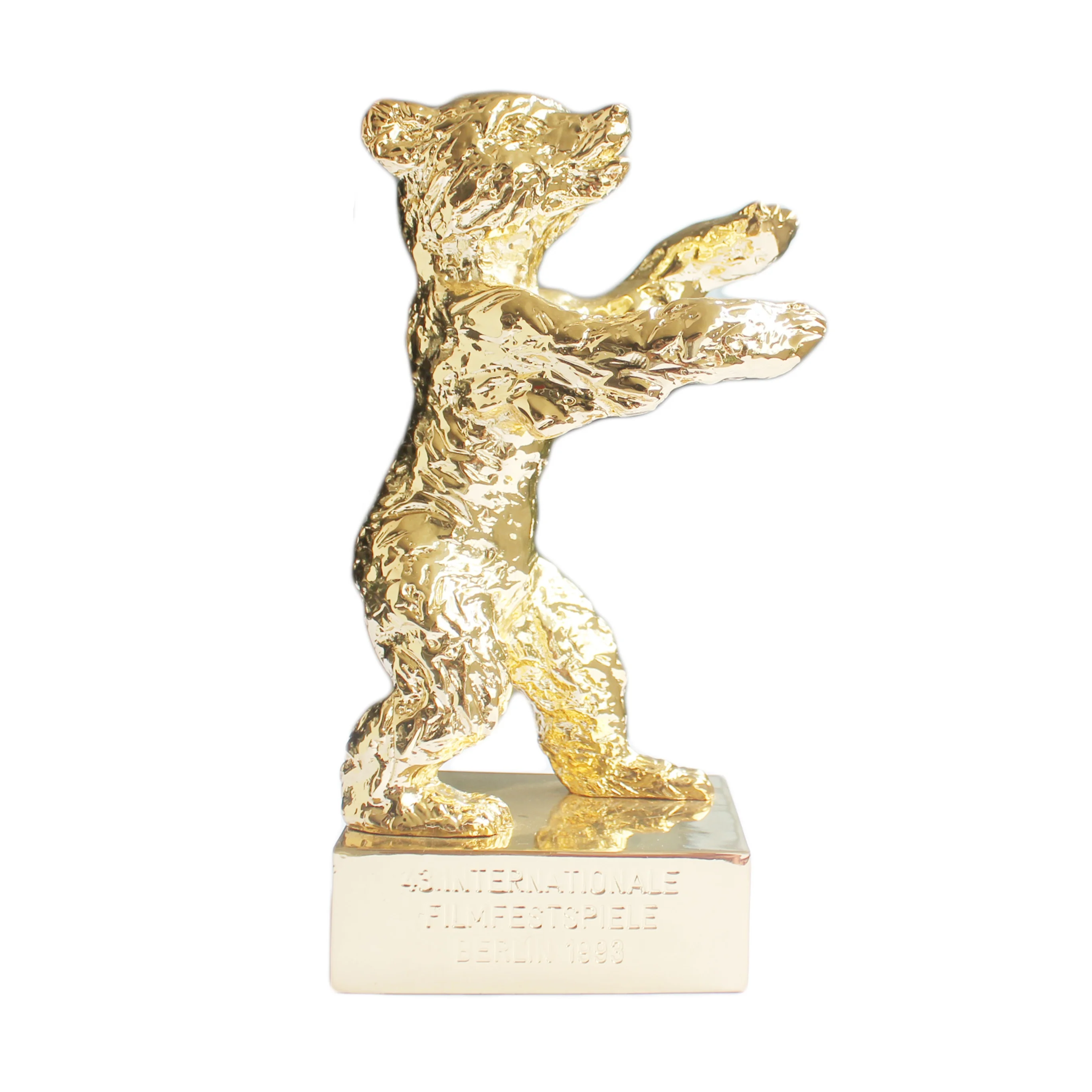 Керамическая фабрика прямая продажа креативная гальванизированная золотая металлическая смола домашний декор скульптура животных деловые подарки