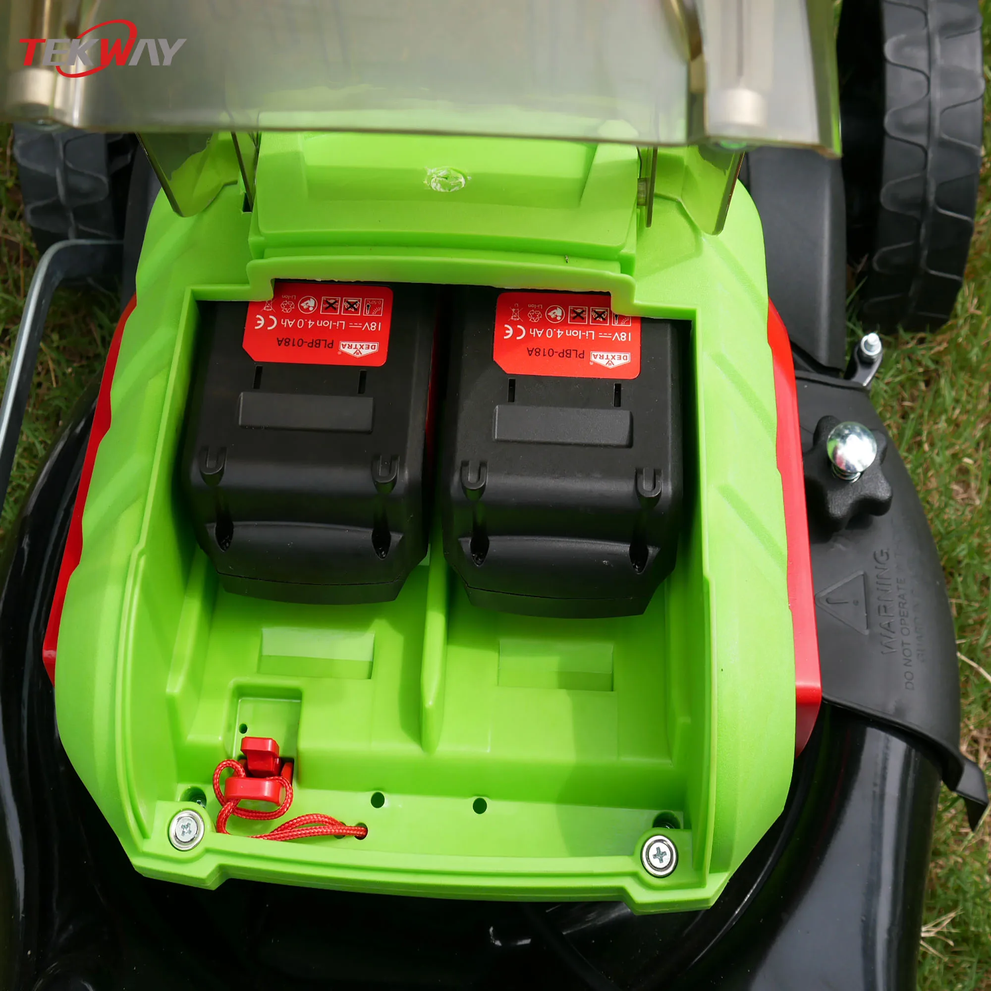 16 Inch Cordless Lawn Mower 4 in 1 Function 36V Lithium Battery Grass Mower