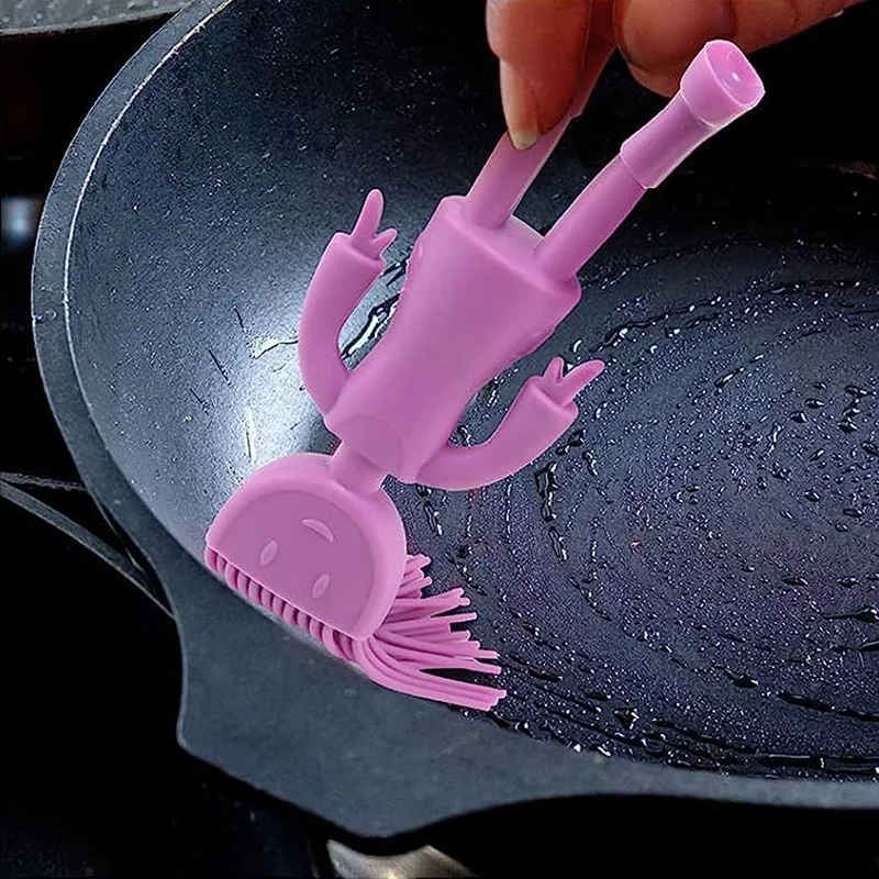 Silicone Baking Tools 5/6 PCS Human Shaped Kids Cute Stand Up Kitchenware Kitchen Gadgets Utensils