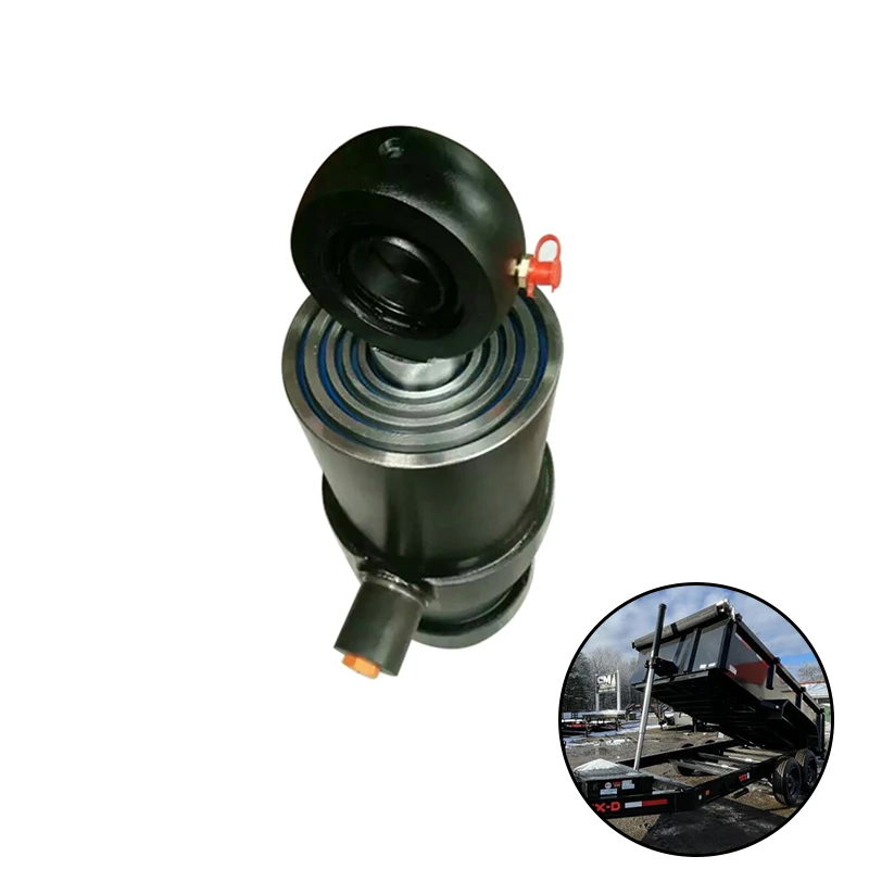 Chinese Factory Dump Truck Hydraulic Cylinders  Multistage Hydraulic Cylinder For Sale