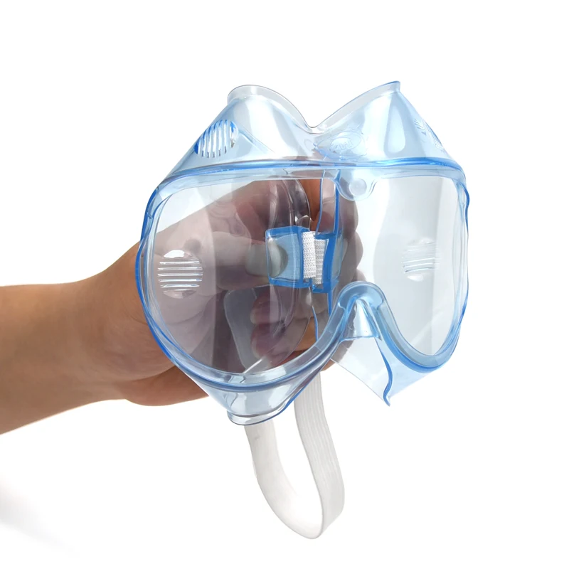 2020 анти слюнявчик противотуманные защитные очки оптом дешевые химические защитные очки для глаз