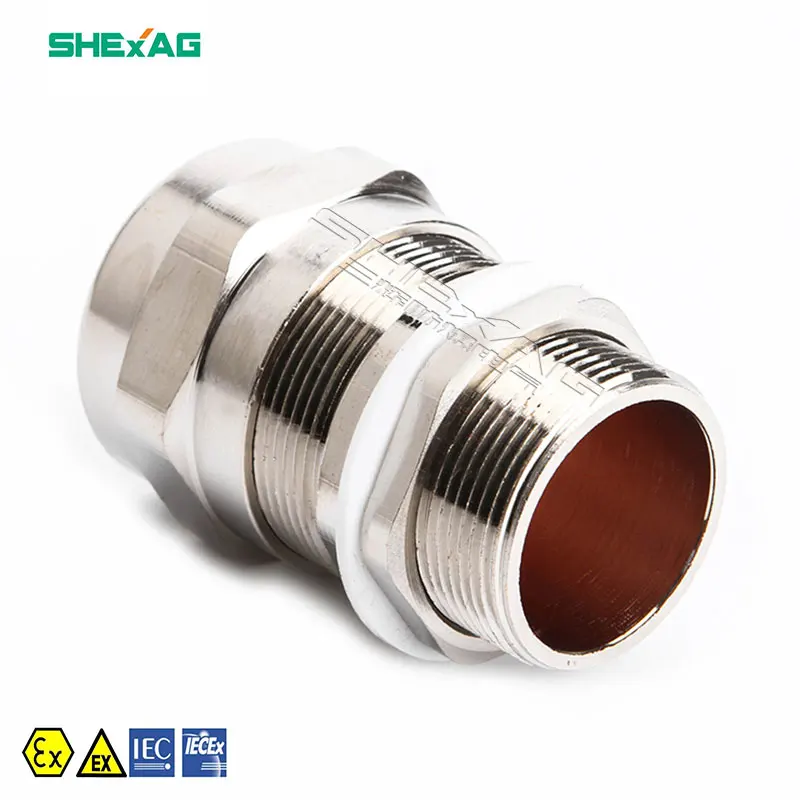 2020 Hot selling m20 metal brass cable gland m20s manufacturers