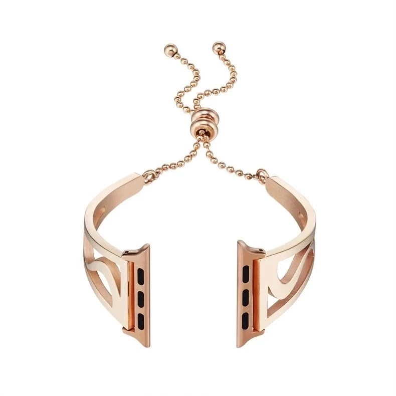 Металлический ремешок для наручных часов Apple Watch 38 мм 40 42 44 браслет из нержавеющей стали S Style iWatch Series SE 6 5 4