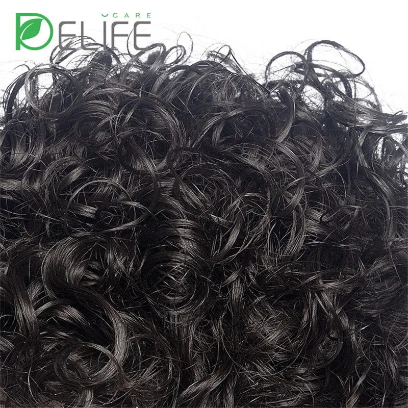 Wholesale high quality 50% grey men toupee hairpieces durable V loop thin skin ng full cap pu base brown grey toupee hair wig