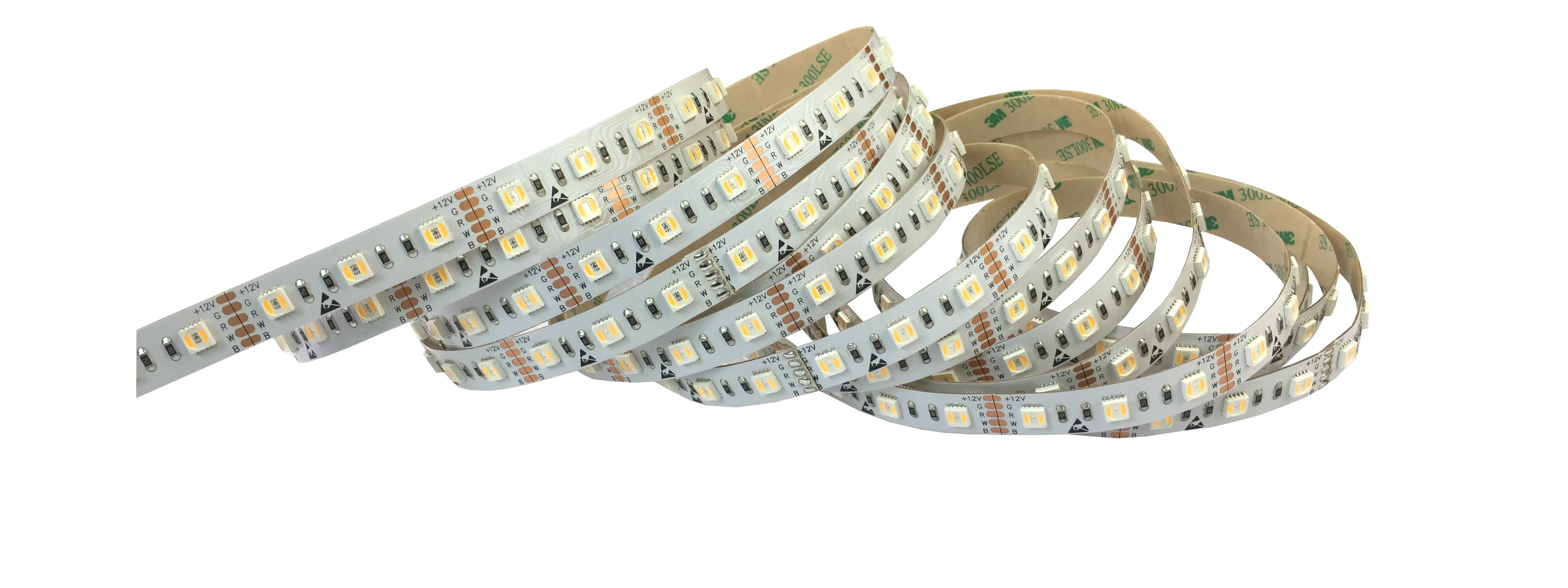 DC12V 24V Super Brighte RGBW 2*white Hot-selling Best Quality 5 ~ 30m Silicone 5050 Waterproof Popular projects IP20 ~ IP68