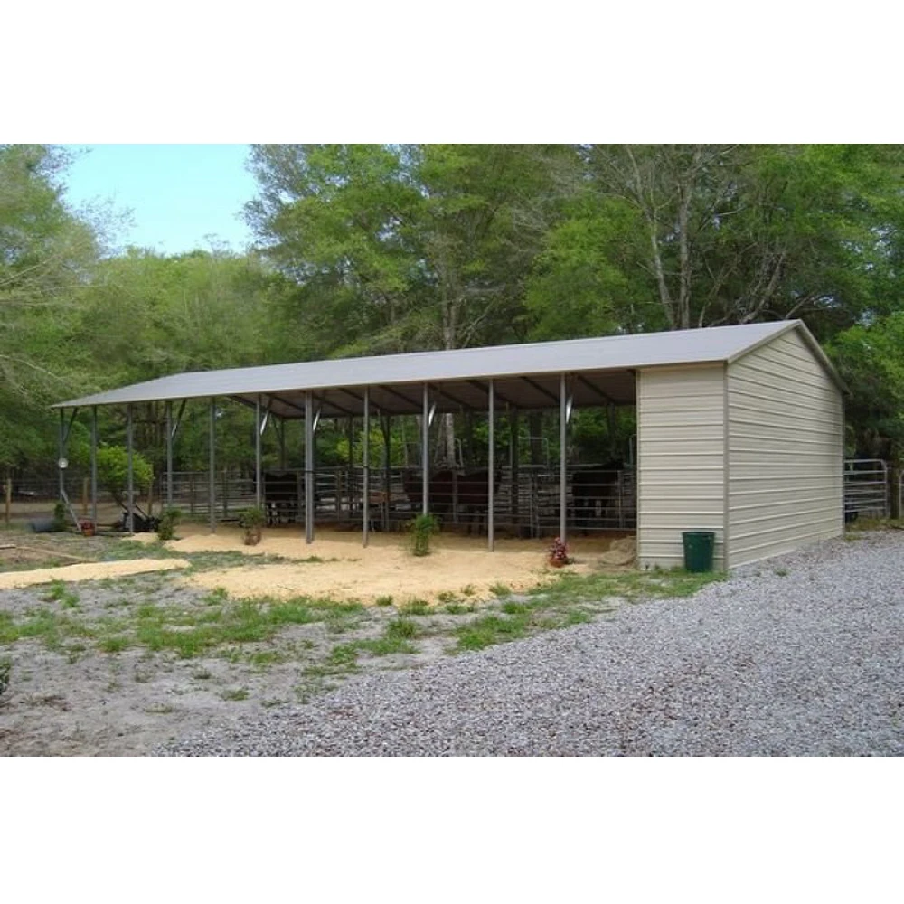 Дешевый портативный металлический автомобильный сарай