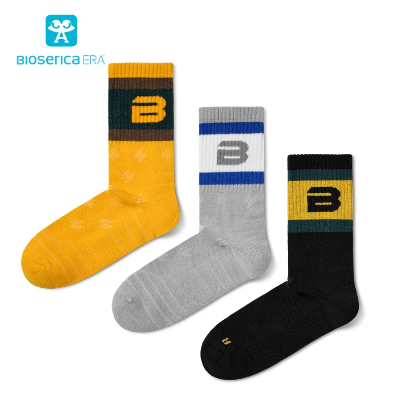 Cotton Socks Stock Fast Delivery Anti-bacterial Anti-odour Fashion Socks Unisex Dropshipping 6 Pair Pack