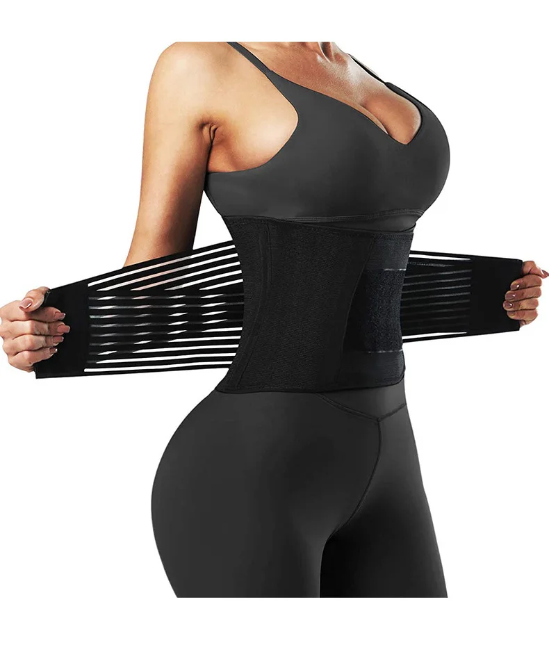 Waist Trainer Belt Elastic Slimming Body Shaper Fitness Belt Sport Girdle Workout Shapewear For Women