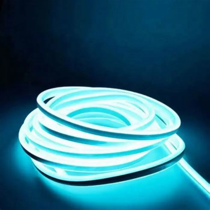 home bar decor dc12v waterproof 16*26mm PVC red blue green white color led flex neon light