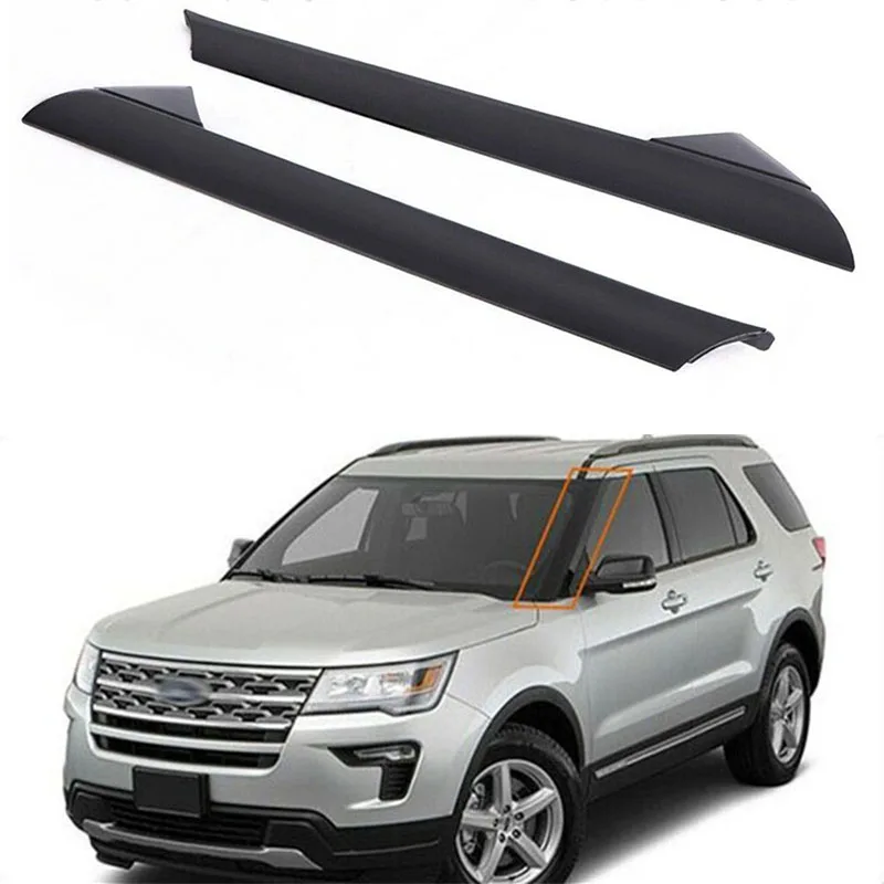 Car Exterior Accessories Windscreen trim Fit for Ford Explorer 2011-2019