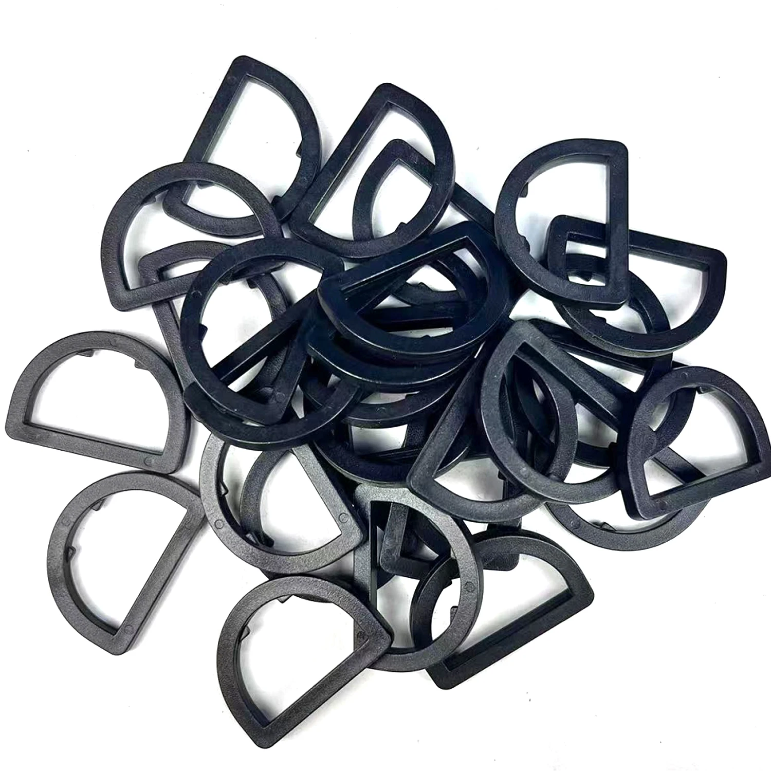 Puppy Cat Dog Collar Accessory D Shaped Clasp Clip Craft D Rings Paracord Sewing Bag Accessories