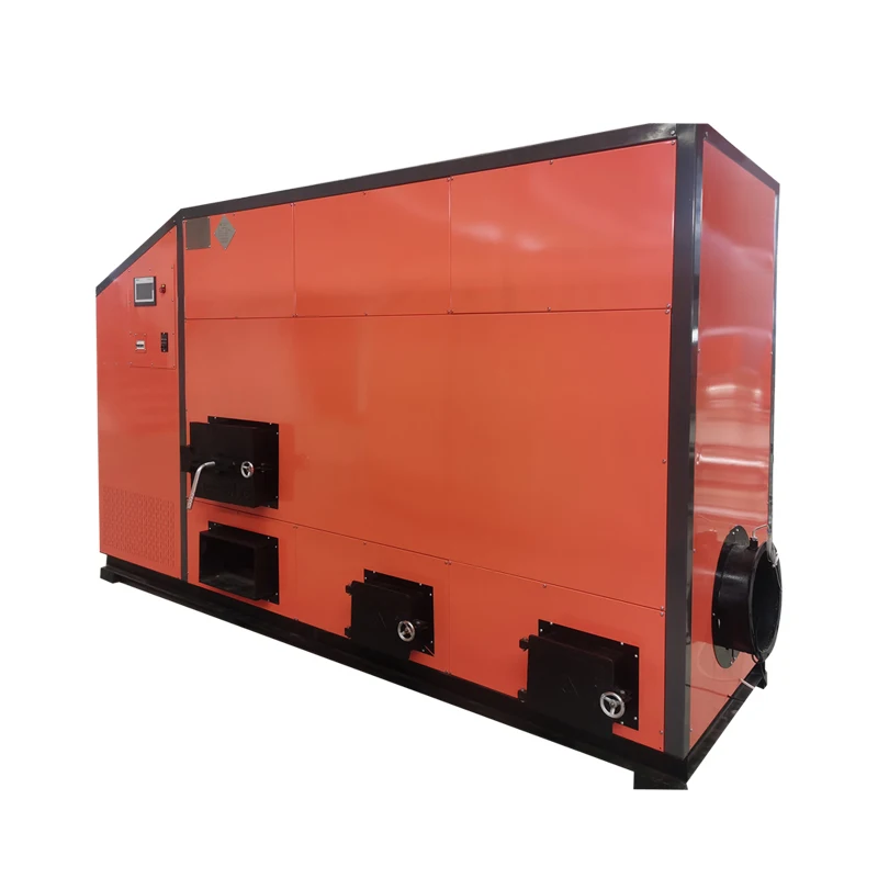 Fully automatic biomass pellet hot water boiler