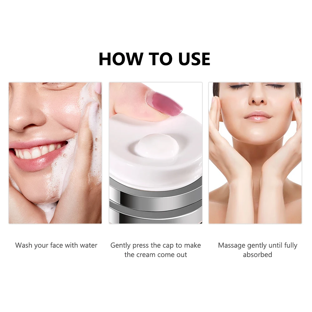 Vitamin A Face Cream Anti Aging Wrinkle Day Night Collagen Moisturizing Skin Whitening Hyaluronic Acid Facial Cream