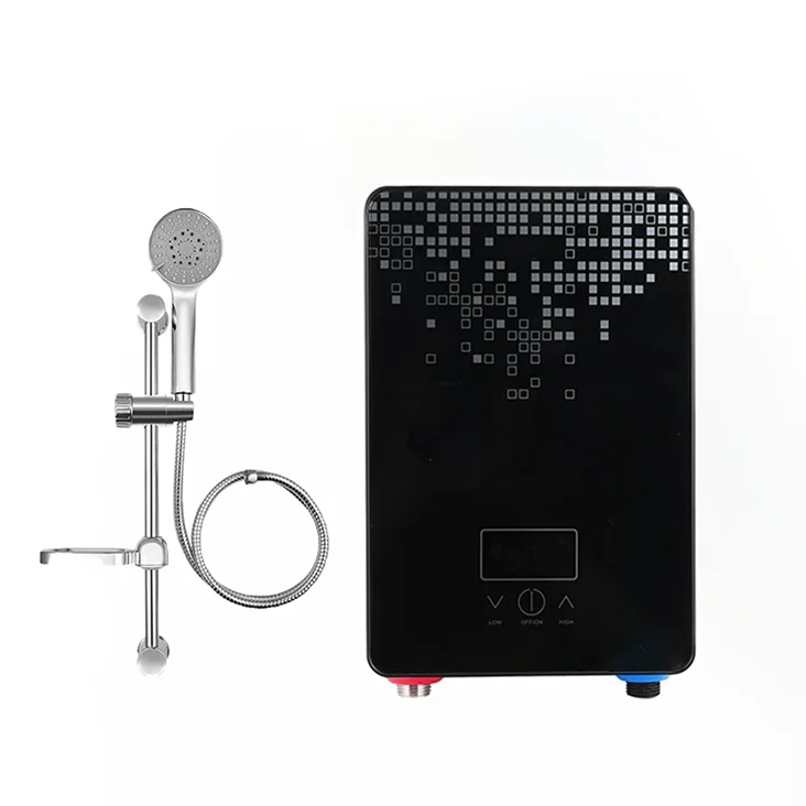 5.5kw Instant Electric Mini Shower Water Heater Electric Induction Hot Water Heater For Bath Room
