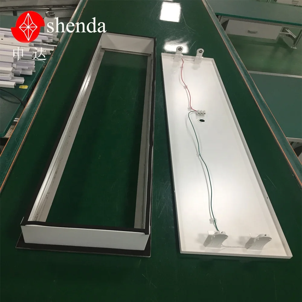 
T5 T8 twin tube 1x4ft fluorescent/led light fittings with reflector 