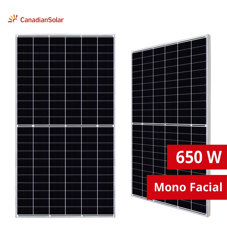 Canadian Solar 210mm Cell 640w 645w 650w 655w Oem Outdoor Monocristalline Solar Panel