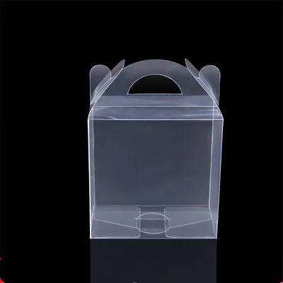 Mini MOQ Clear Plastic PVC Packaging Boxes High Transparent PET RPET Plastic Retail Packaging Box