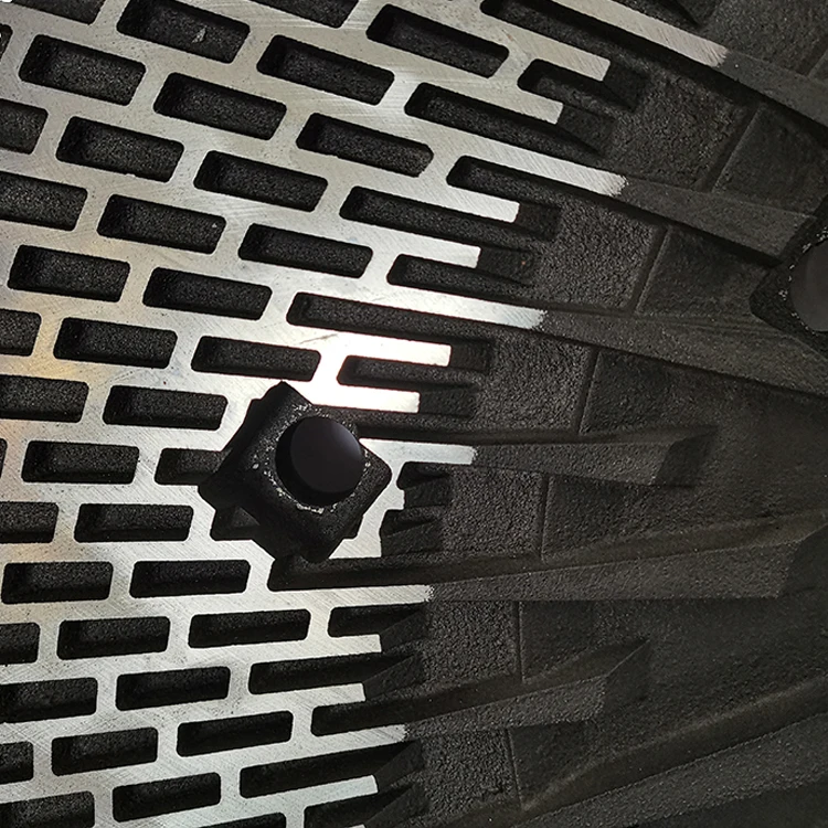 grinded discs high performance refiner segment for paper mill