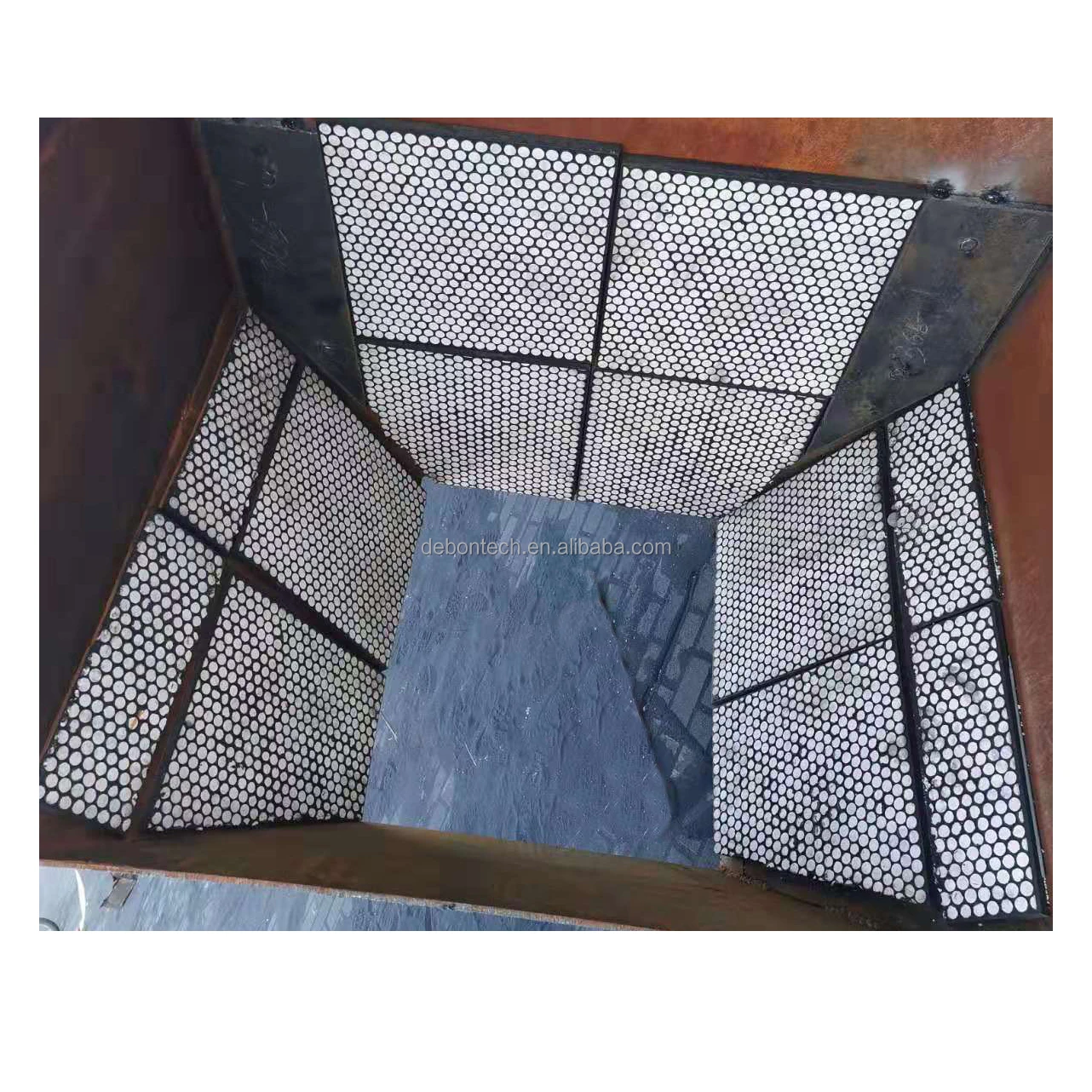 Alumina Ceramic Lining Plate Rubber Ceramic Wear Liner Sheets .jpg