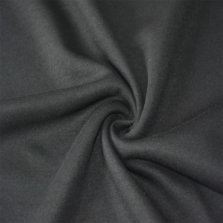 Anti Pill Fabric Textile clothing fabric tissu en coton Guangzhou Wholesale Lyocell cotton fleece fabric for Sport Wear
