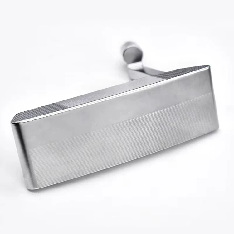 Premium Stainless Steel Golf Club with Right-Handed Putter Heads & Wedge Rubber Grip Accessory Designed for Left Handed Golfers