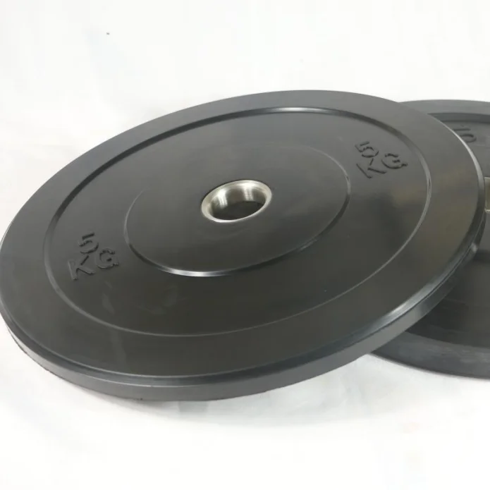 Factory Directly Supply Rubber Bumper Weightlifting Plate For Fitness Training