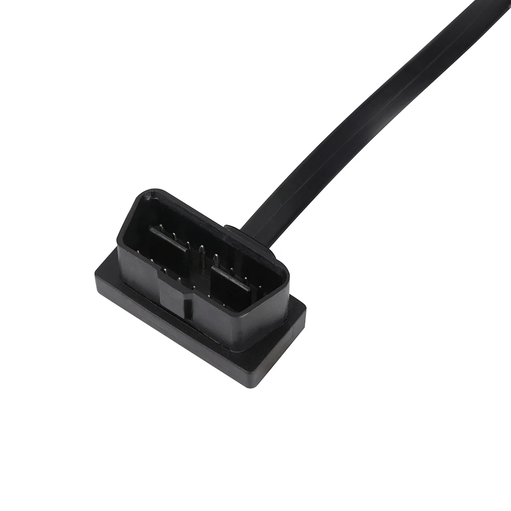 OEM high quality 16 pin male to female obd 2 flat