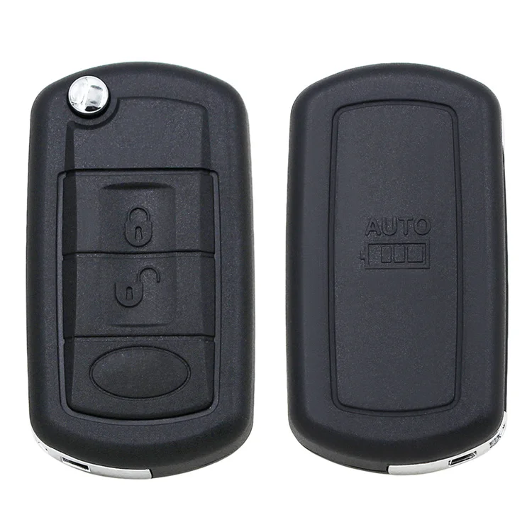 Car Key Blank For LAND ROVER Freelander 2 Range Rover Sport LR3 Discovery Case Folding Flip Remote Key Shell