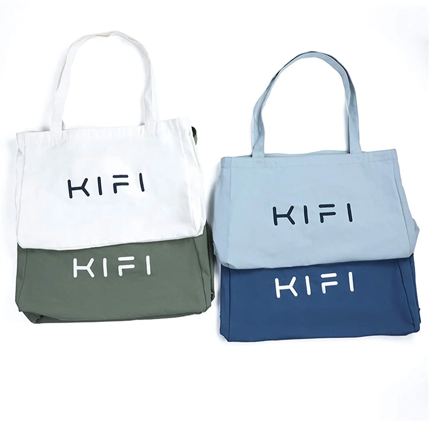 Custom Logo Cloth Shopper Standard Size 100% Cotton Bag