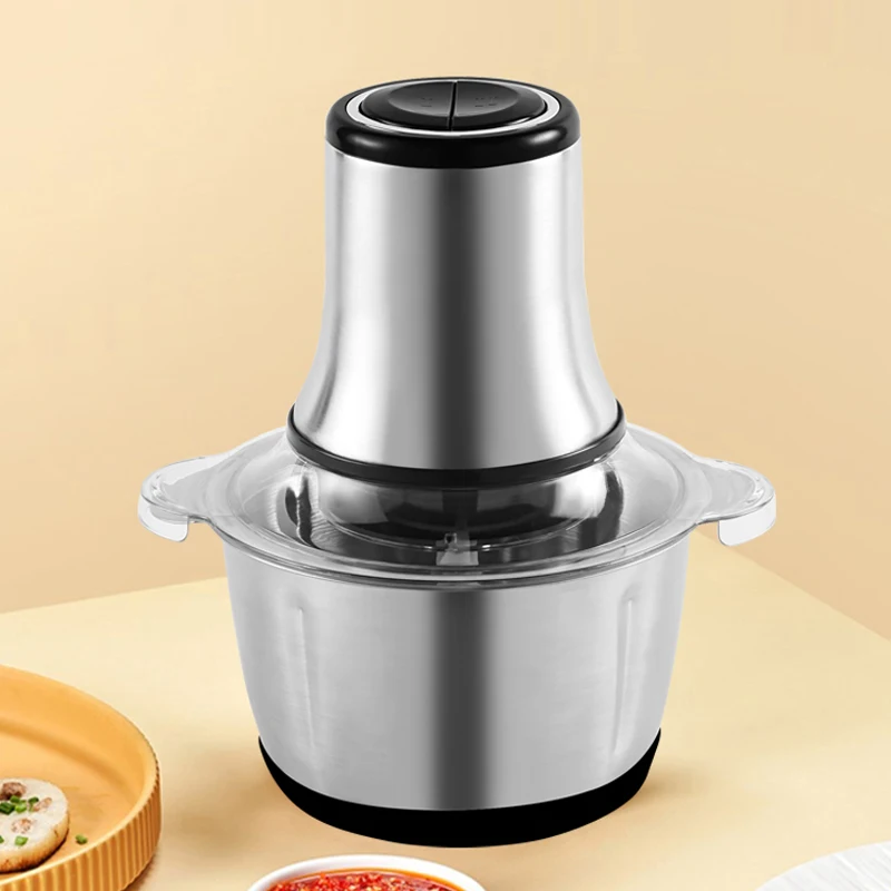 Wholesale Price Slicer Meat Grinder Stainless Steel Mincer China 5 In 1 Electric Food Processor Chopper