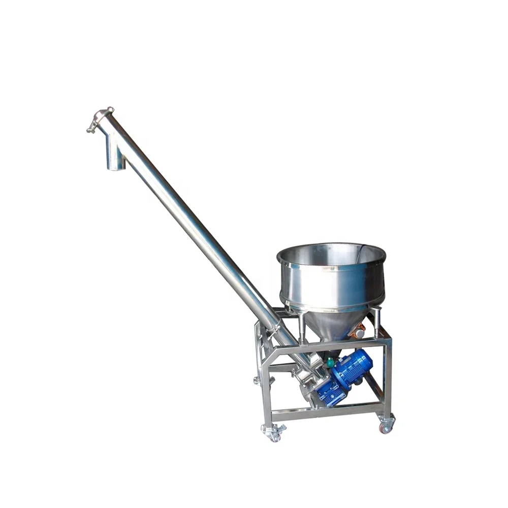 stainless steel cement screw auger conveyor manufacturer