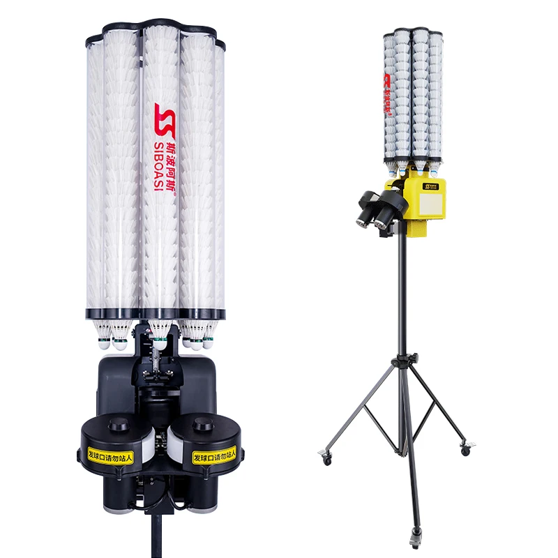 SIBOASI Model B3 Smart Remote Control Badminton Ball Shooting Machine